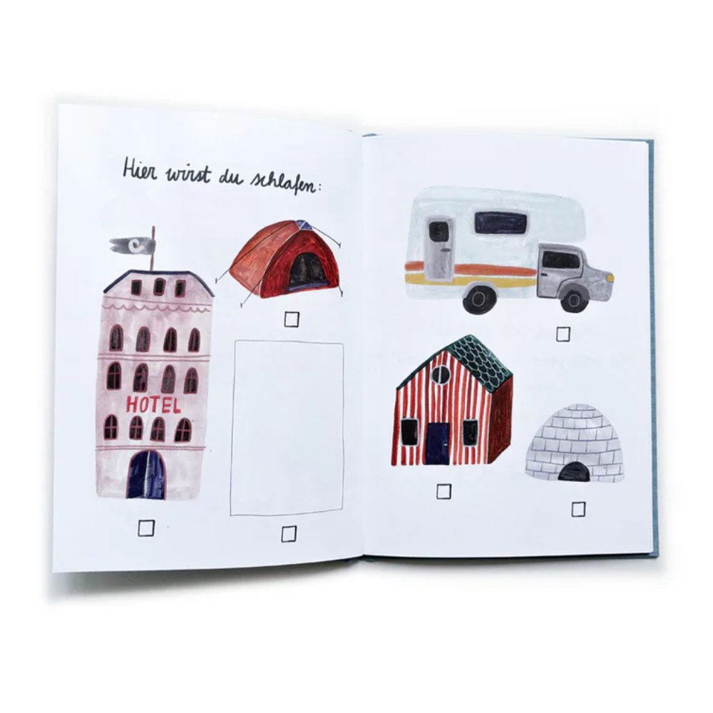 Reisetagebuch Kinder | Tagebuch | 2 Farben