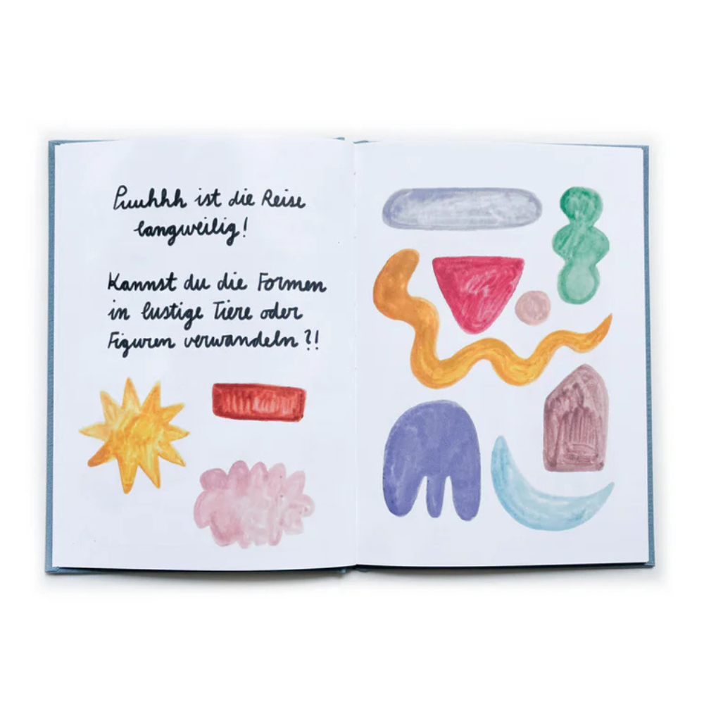 Reisetagebuch Kinder | Tagebuch | 2 Farben