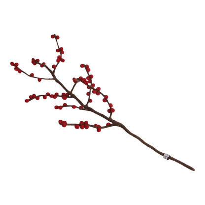 Berry Branch | Filz-Zweig mit Beeren | 8 Farben