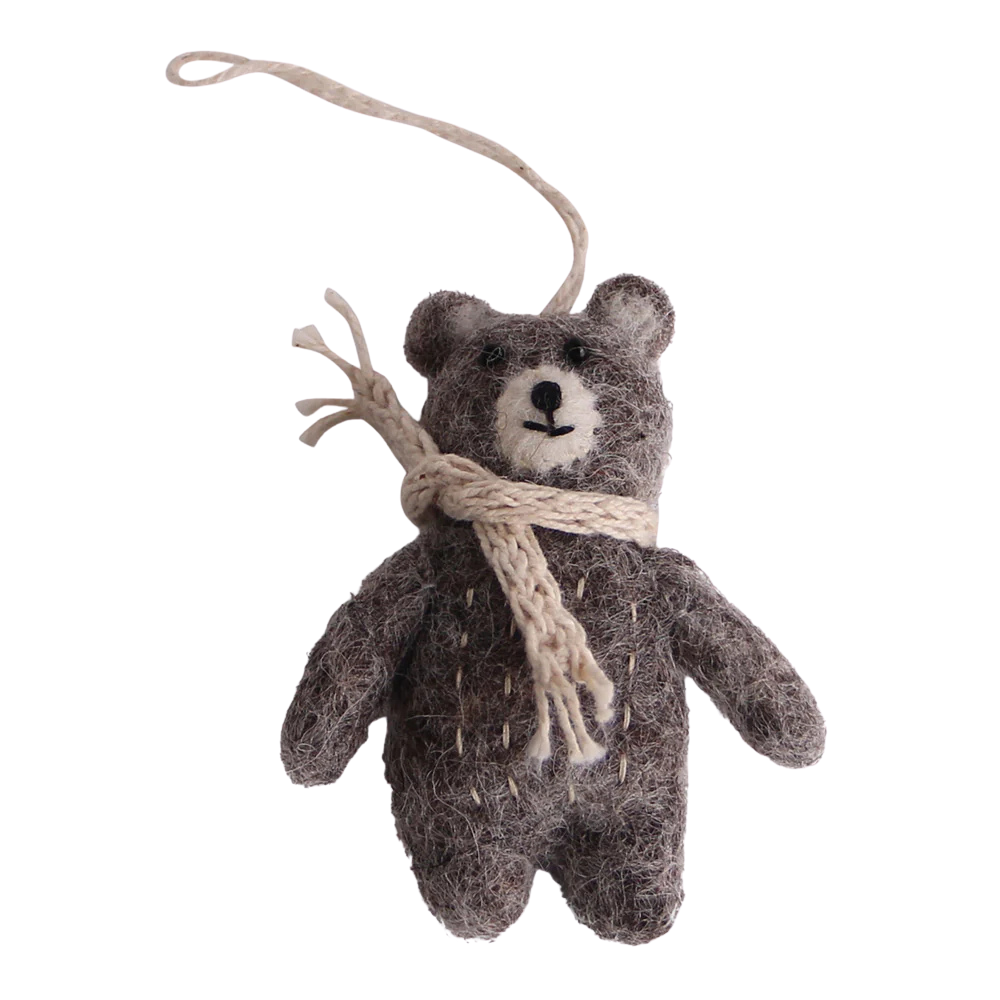 Weihnachtstiere | Filzanhänger | 6 Varianten