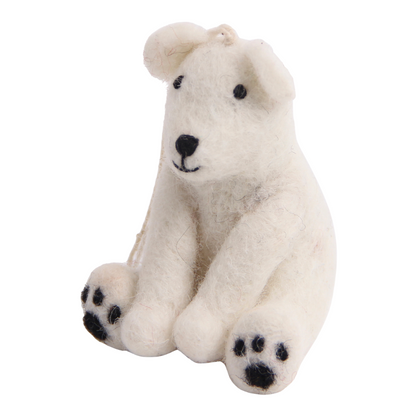 Weihnachtstiere | Filzanhänger | 6 Varianten