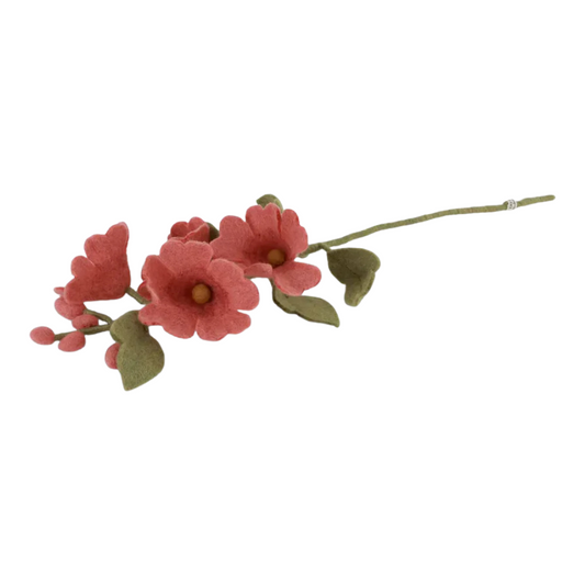 Hollyhock | Filzblume | 2 Farben