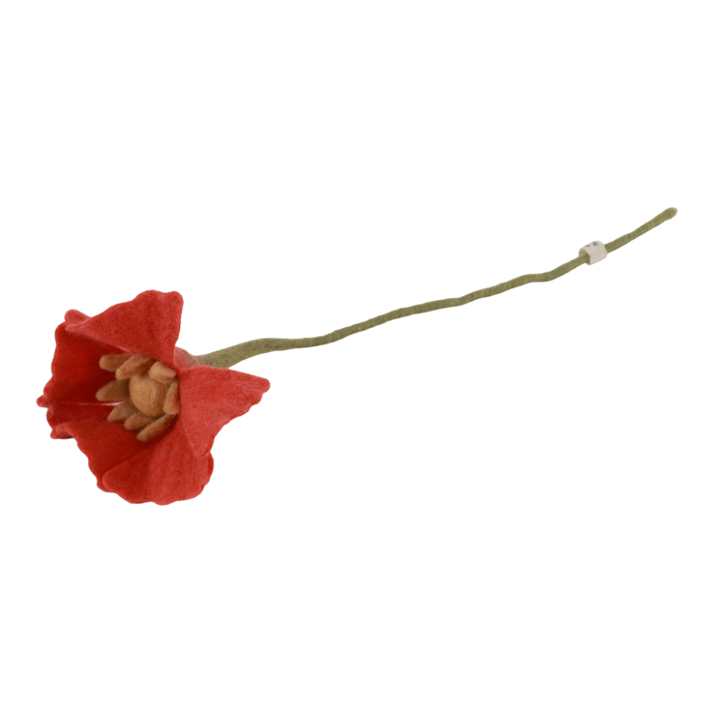 Poppy Flower | Filzblume | 3 Farben