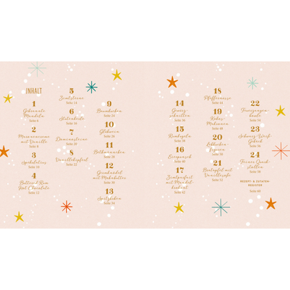 24 Weihnachtsklassiker – Süße Rezepte für den Advent | Kochbuch