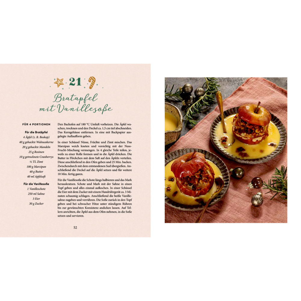 24 Weihnachtsklassiker – Süße Rezepte für den Advent | Kochbuch