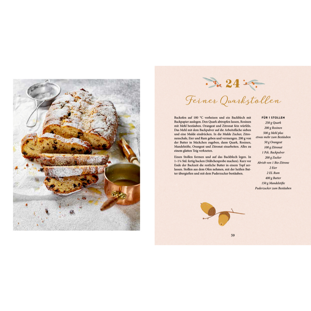 24 Weihnachtsklassiker – Süße Rezepte für den Advent | Kochbuch