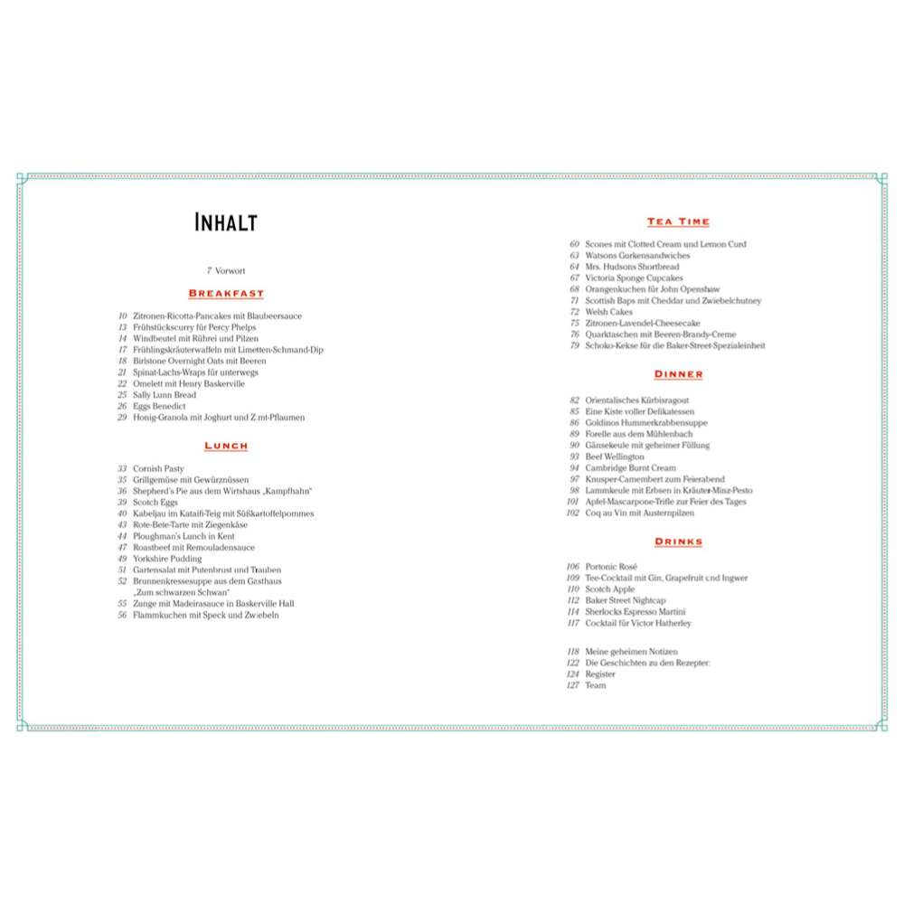 Sherlock Holmes – Das Kochbuch | Kochbuch