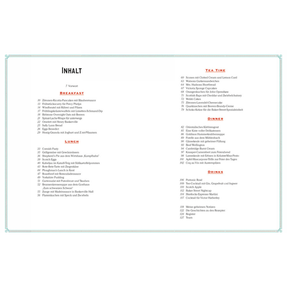 Sherlock Holmes – Das Kochbuch | Kochbuch