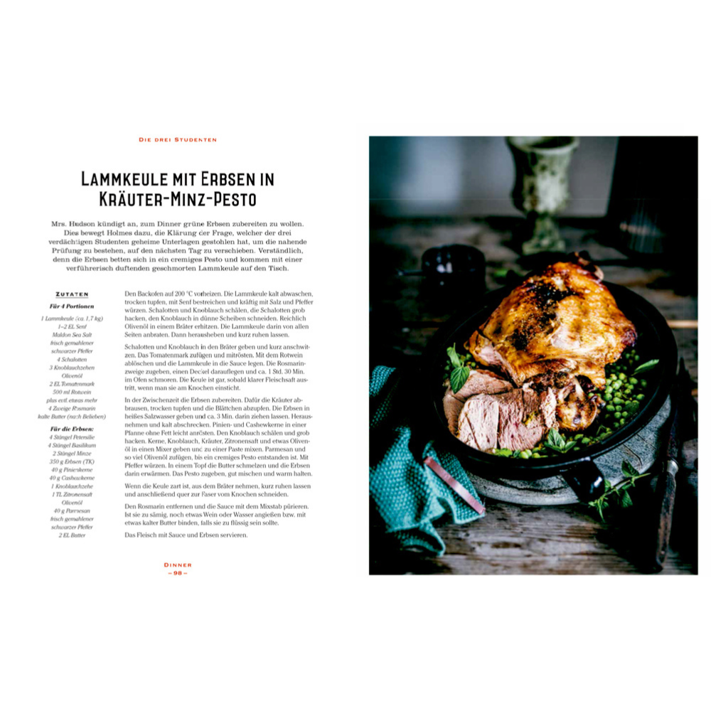 Sherlock Holmes – Das Kochbuch | Kochbuch