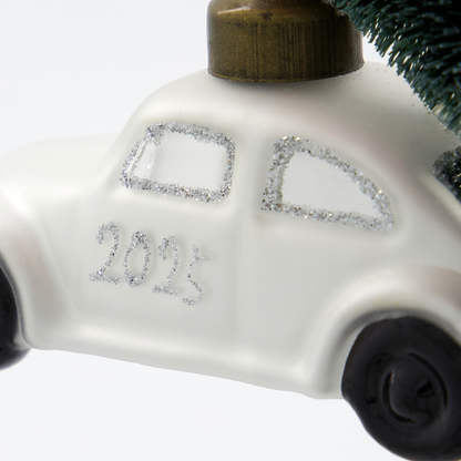Car | Glasornament 2025 | Weihnachtsbaumschmuck