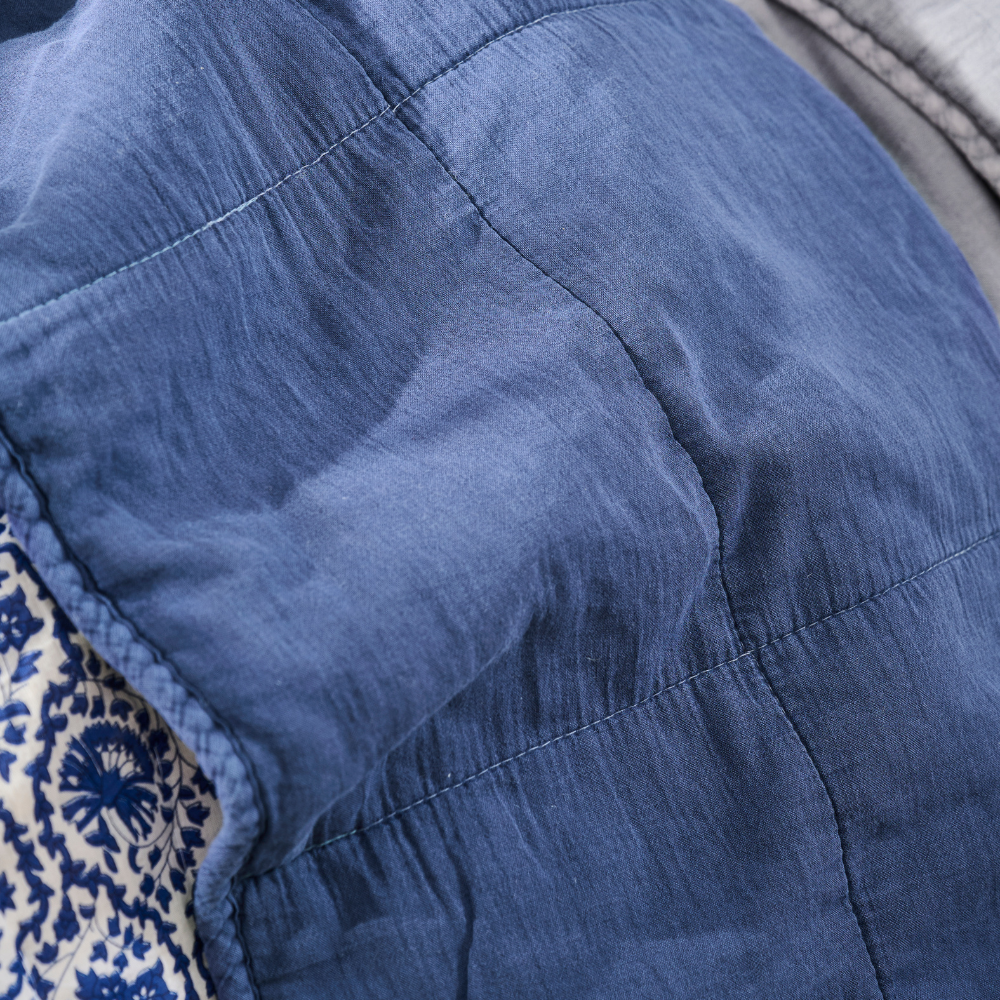 Vintage Quilt  | Tagesdecke 130 × 180 cm | 4 Farben