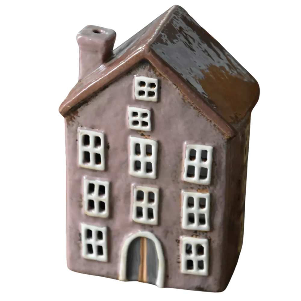 Teelichthaus NYHAVN | naturfarben | mittel