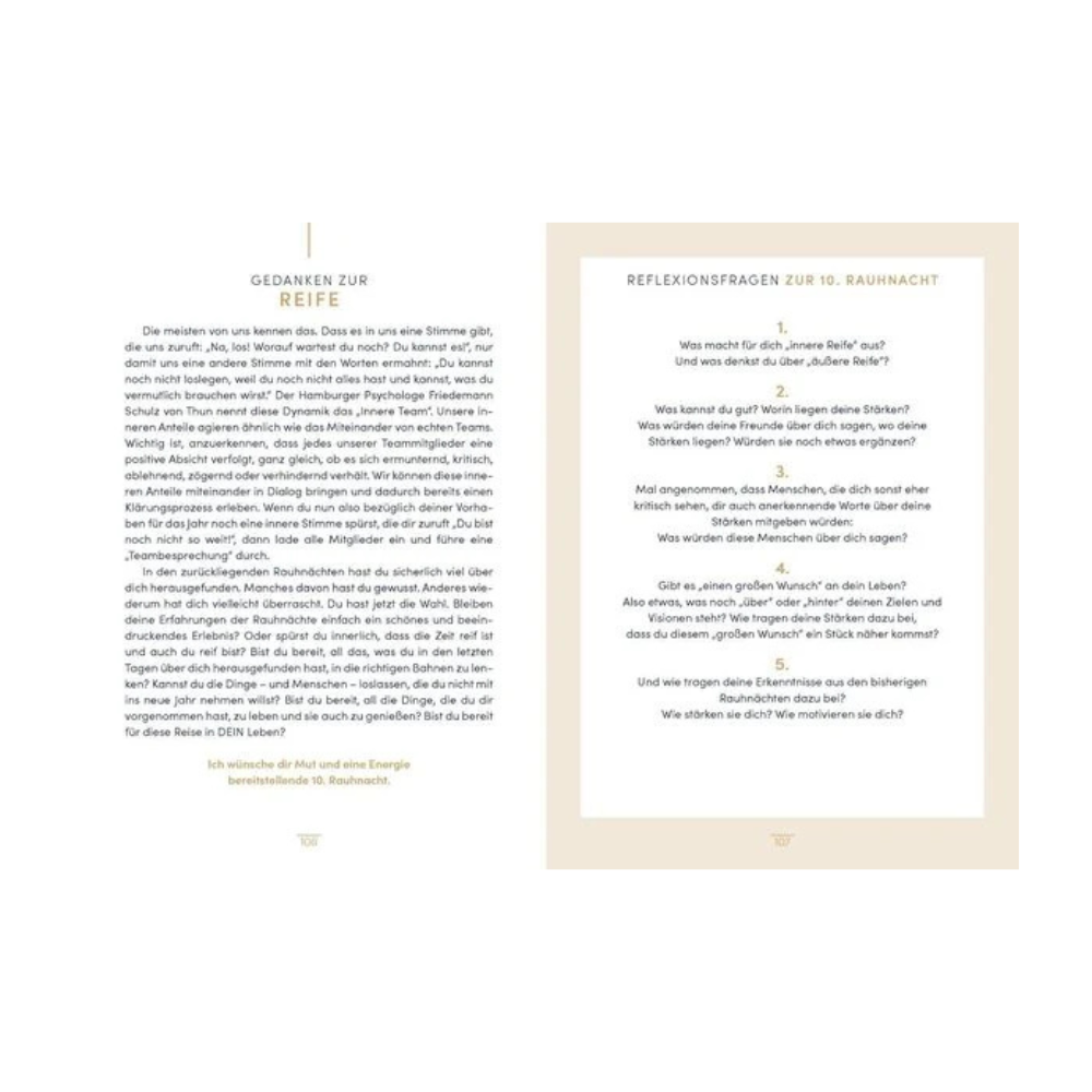 Rauhnächte – 12 Tage nur für Dich | Inspirationsbuch