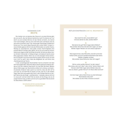 Rauhnächte – 12 Tage nur für Dich | Inspirationsbuch