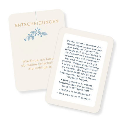 Das Wunder der Rauhnächte | Impulskarten-Set