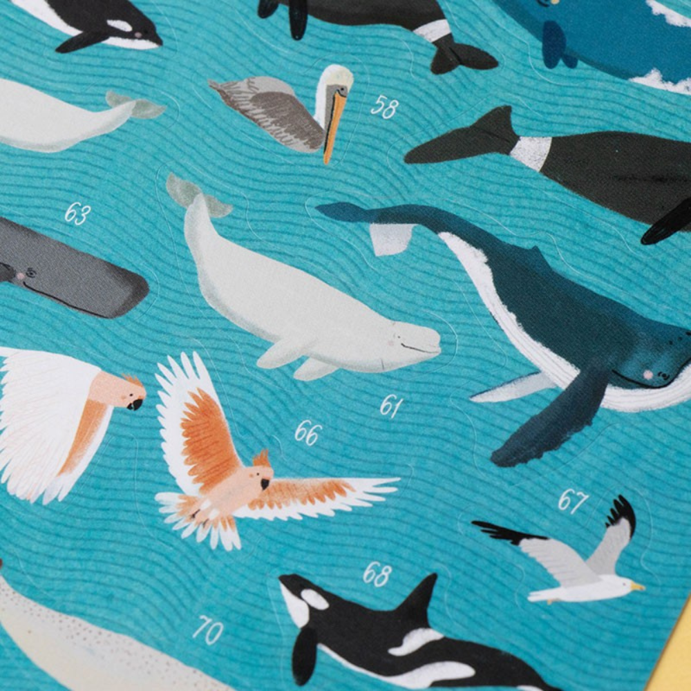 Animal World  | Poster & Stickers | Kreativ-Set