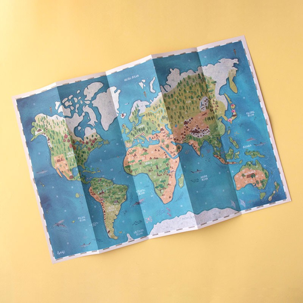 Animal World  | Poster & Stickers | Kreativ-Set