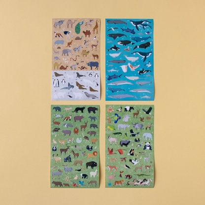 Animal World  | Poster & Stickers | Kreativ-Set