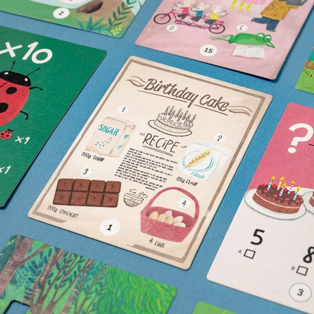 The Mysterious Case of the Birthday | Detektiv-Puzzle