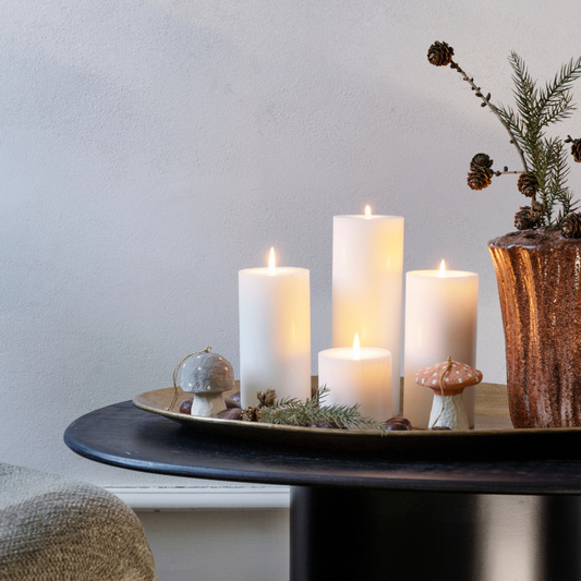 Cotton Mâché Mushroom | Handgemachter Papiermaché-Pilz | 2 Varianten