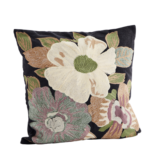 Embroidered Cushion Cover | Bestickte Kissenhülle