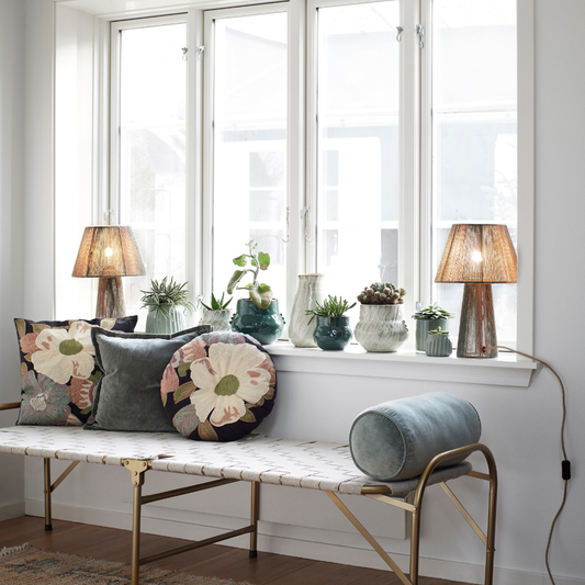 Embroidered Cushion Cover | Bestickte Kissenhülle