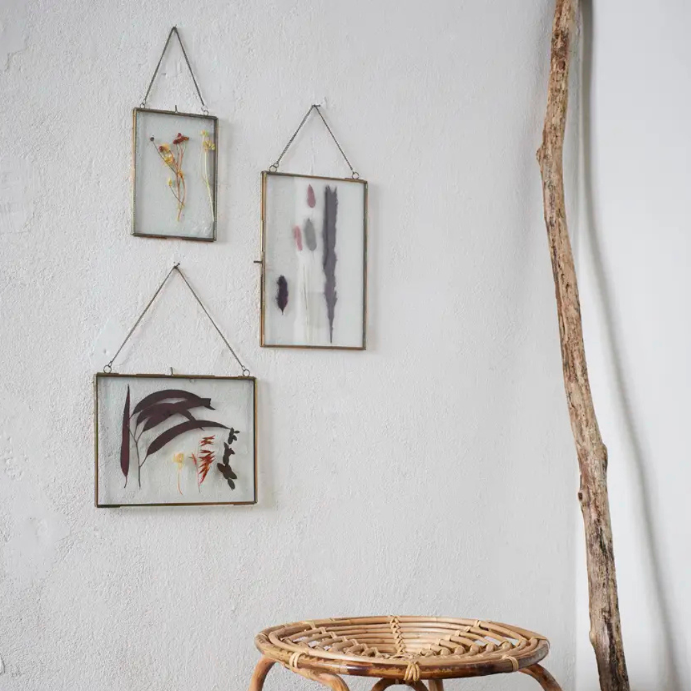 Hanging Photo Frame Collection | Hängende Fotorahmen aus Metall & Glas | 6 Varianten