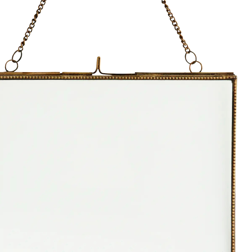 Hanging Photo Frame Collection | Hängende Fotorahmen aus Metall & Glas | 6 Varianten