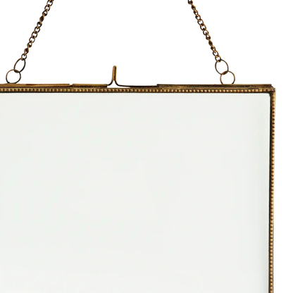 Hanging Photo Frame Collection | Hängende Fotorahmen aus Metall & Glas | 6 Varianten