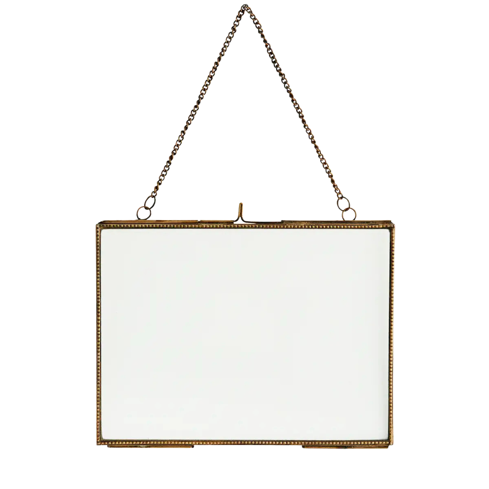 Hanging Photo Frame Collection | Hängende Fotorahmen aus Metall & Glas | 6 Varianten