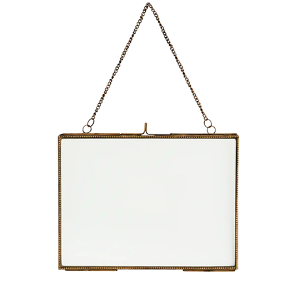 Hanging Photo Frame Collection | Hängende Fotorahmen aus Metall & Glas | 6 Varianten