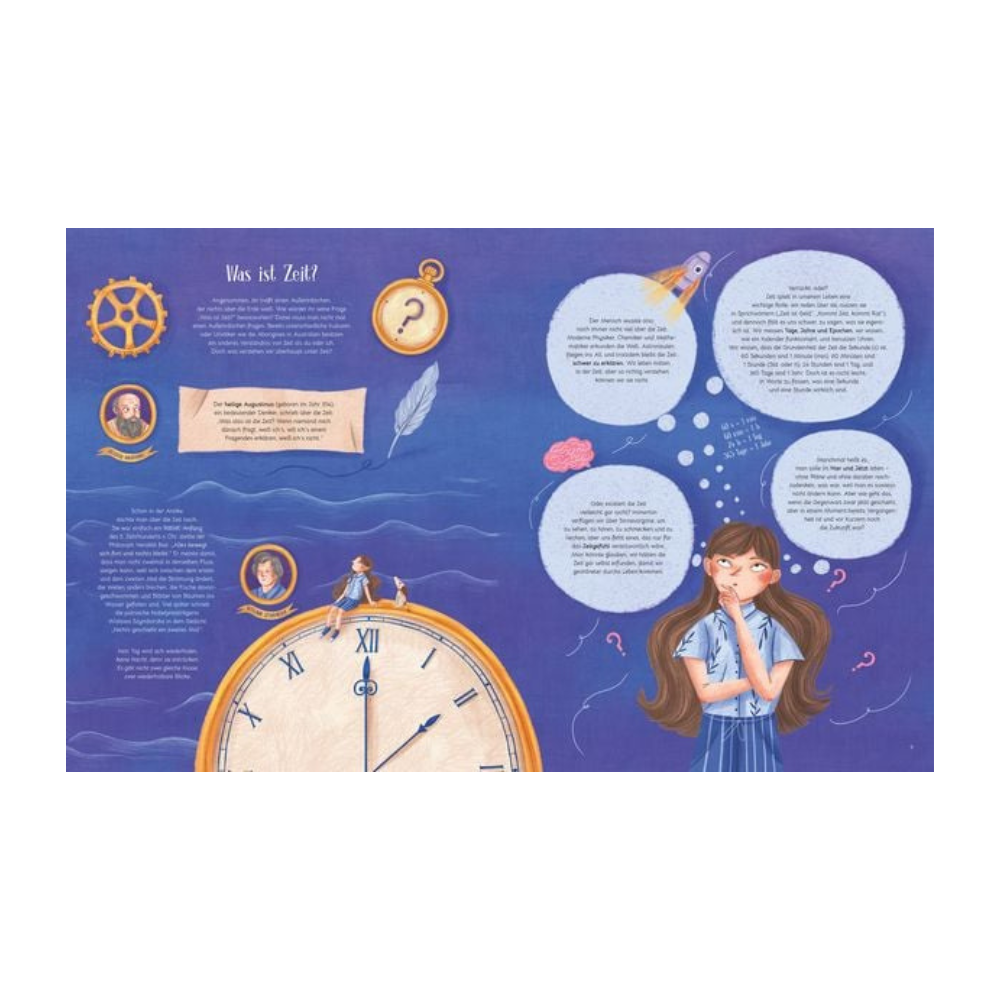 Zeit – Vom kleinsten Moment bis zur Unendlichkeit | Kinderbuch