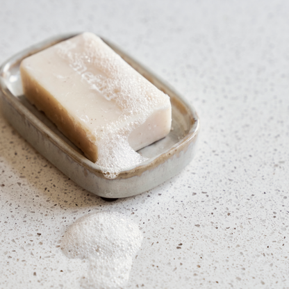 Datura Shellish Grey | Handgefertigte Steingutstücke | 4 Varianten