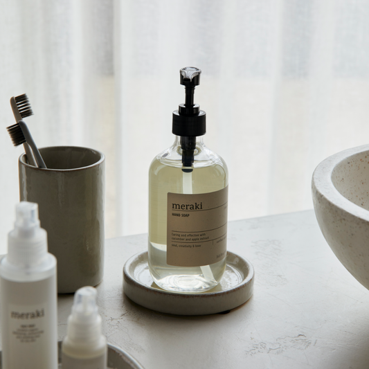 Datura Shellish Grey | Handgefertigte Steingutstücke | 4 Varianten