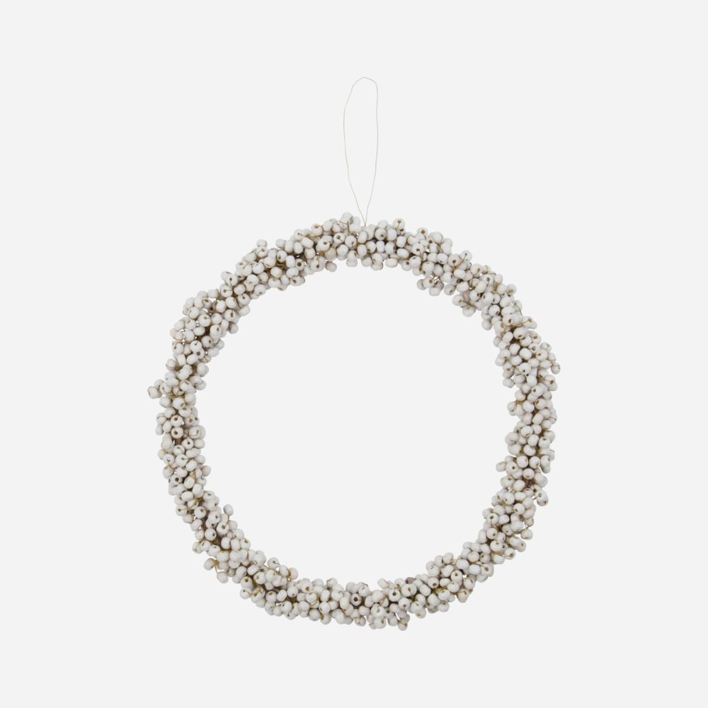 Winter | Holzperlenkranz | 2 Varianten