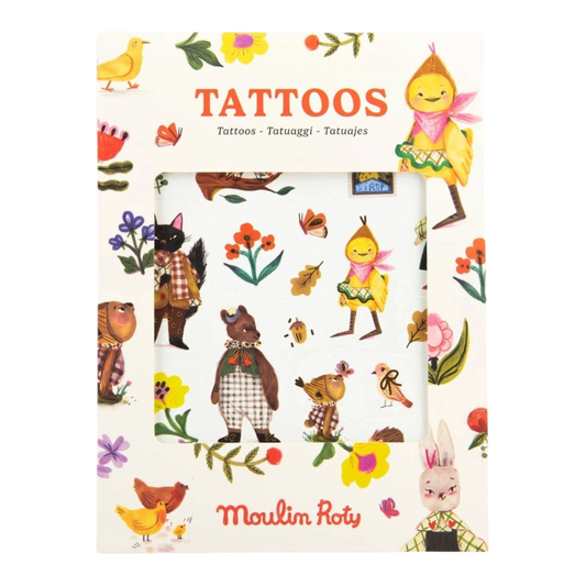 Moulin Roty Tattoos | Tattoos-Set | 2 Varianten