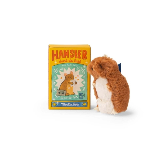 Puce & Pilou Milchzahn-Hamster | Zahnfee-Kuscheltier in Geschenkbox