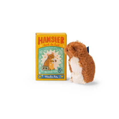 Puce & Pilou Milchzahn-Hamster | Zahnfee-Kuscheltier in Geschenkbox