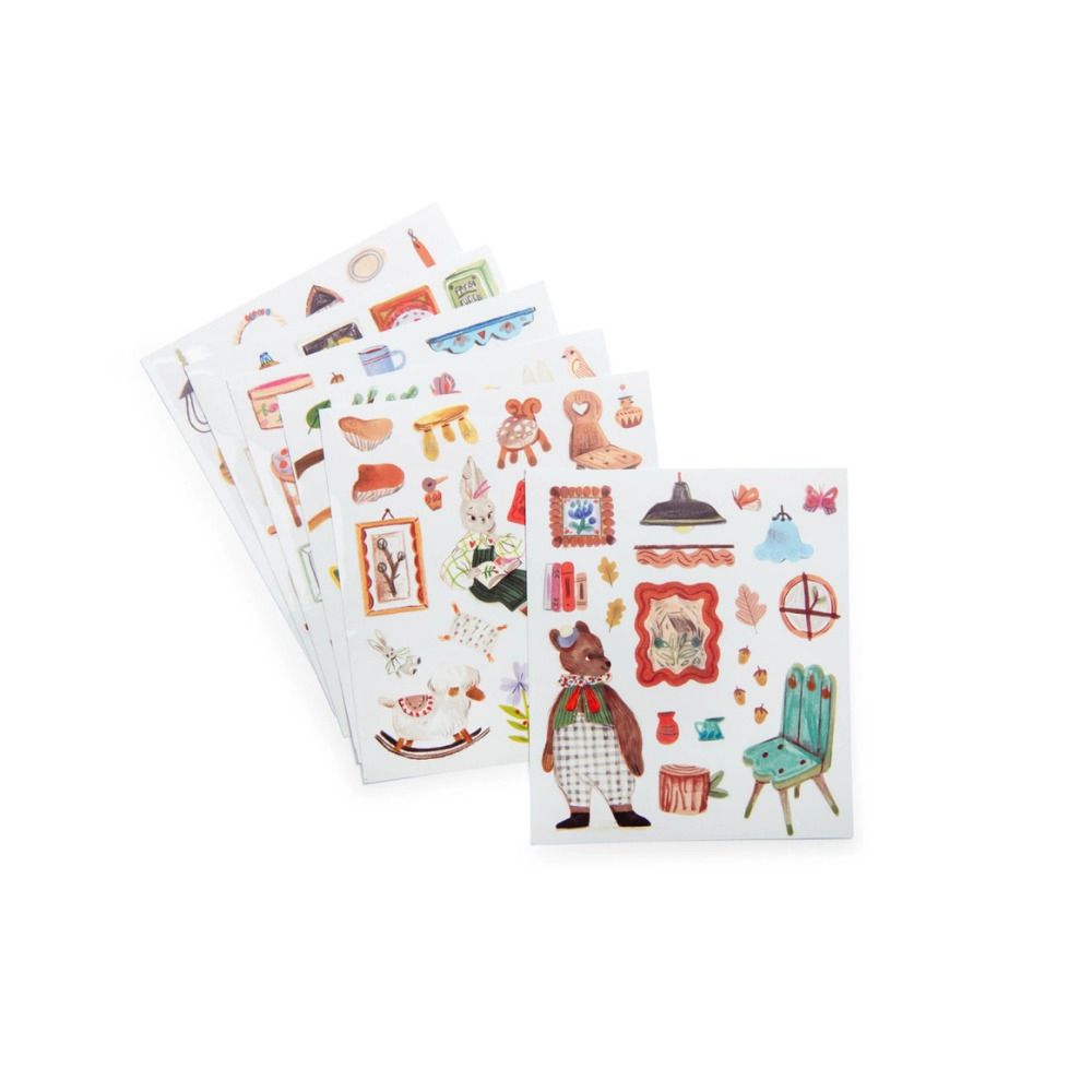 Minouchkas | Sticker-Malbuch