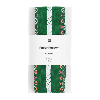 Paper Poetry Webband Weihnachten | Geschenkband | 4 Varianten