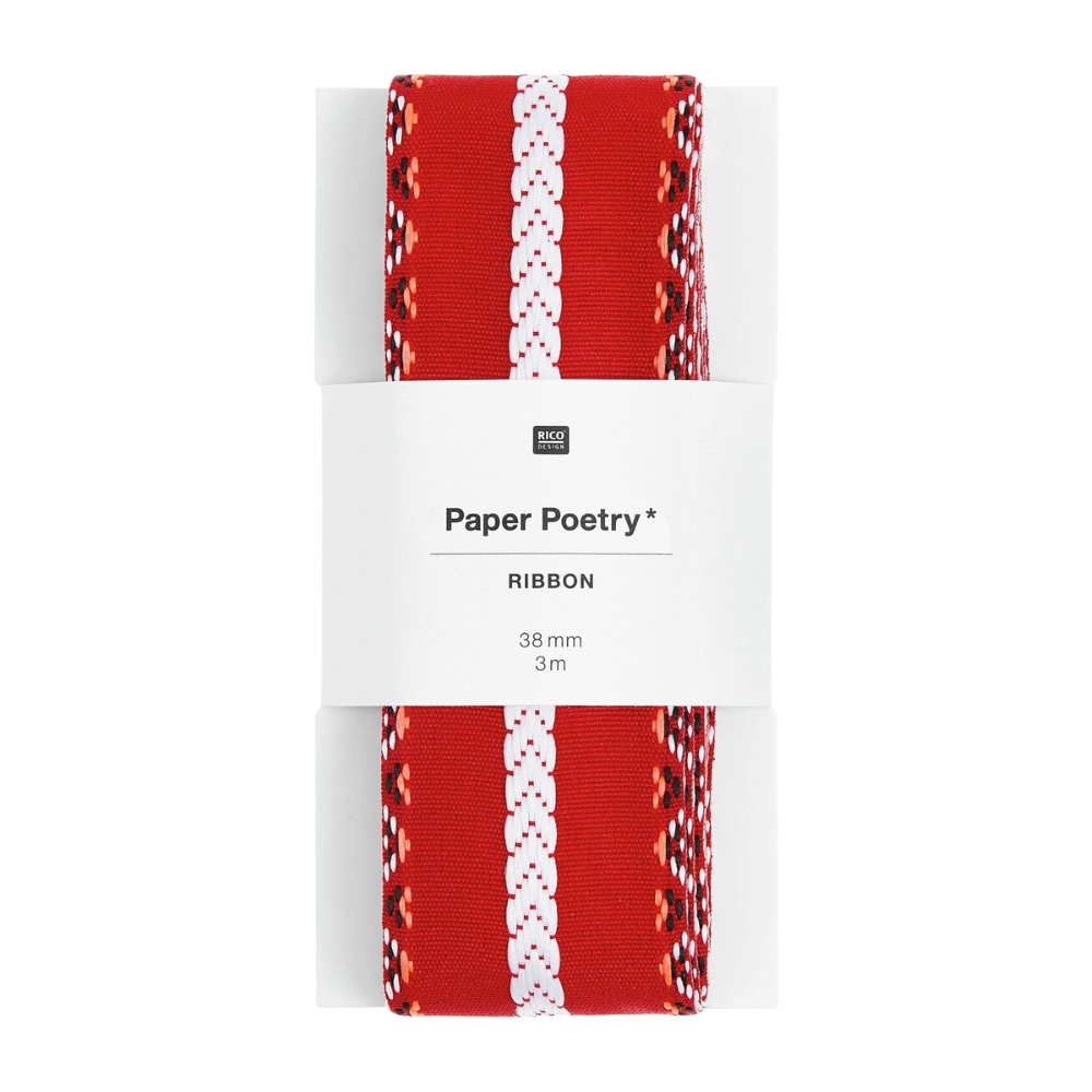 Paper Poetry Webband Weihnachten | Geschenkband | 4 Varianten