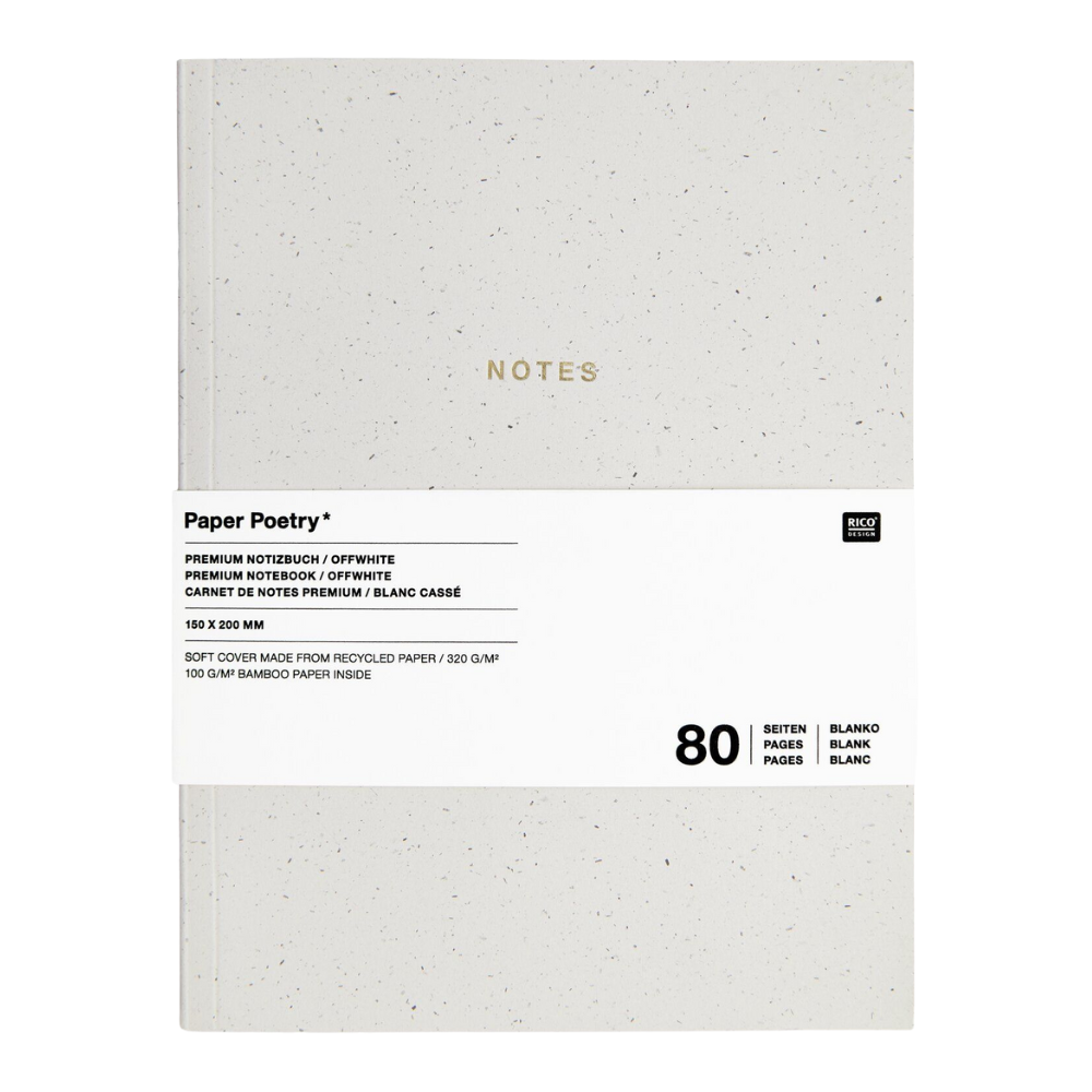 Paper Poetry | Notizbuch L | 2 Varianten