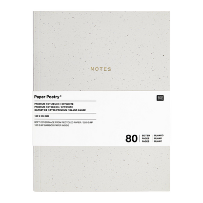 Paper Poetry | Notizbuch L | 2 Varianten