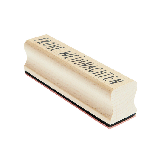 Weihnachtsgrüße | Stempel mit Holzgriff | 4 Varianten