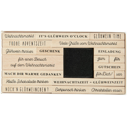 Weihnachtsmarkt Type | Stempelset