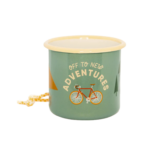 Emaille-Tasse ROADTYPING | 4 Varianten