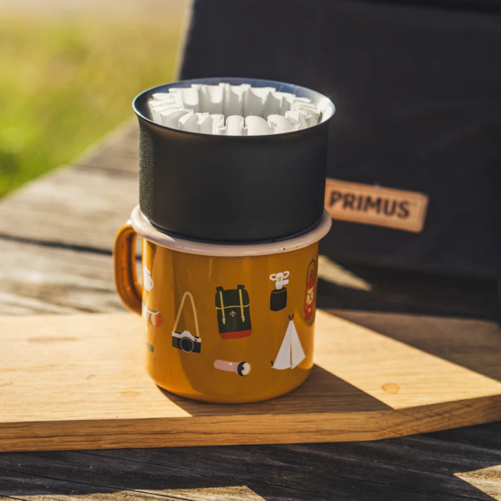 Emaille-Tasse ROADTYPING | 4 Varianten