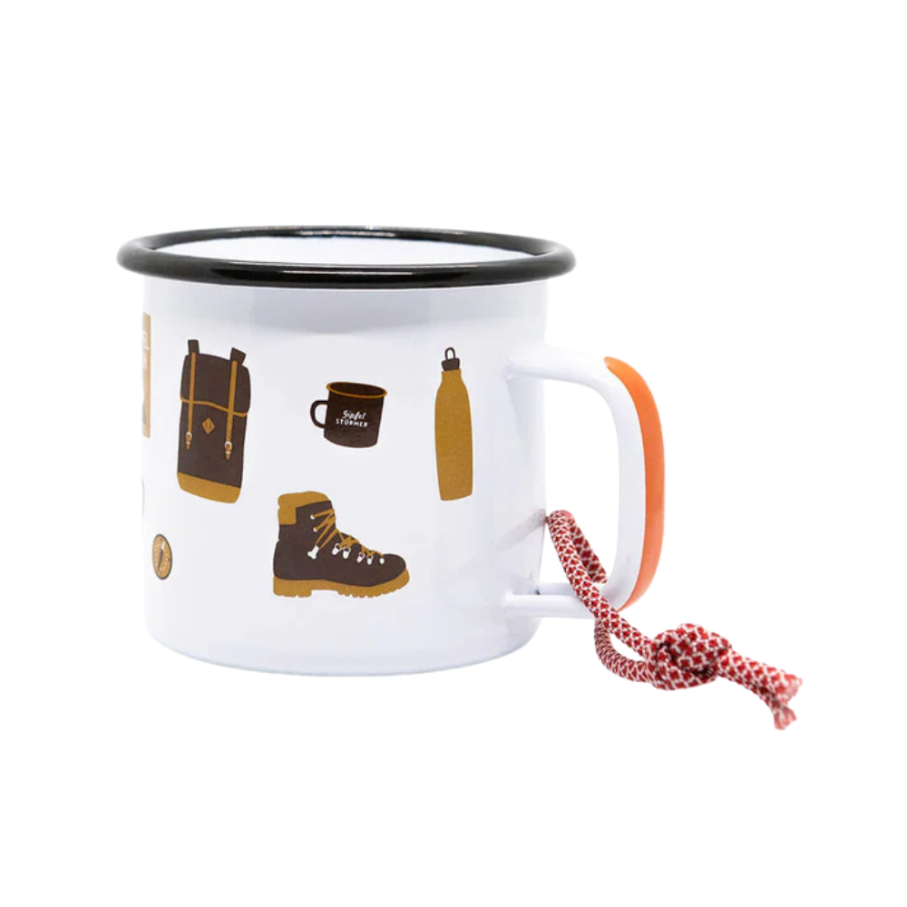 Emaille Tasse GIPFELSTÜRMER*IN | 2 Varianten