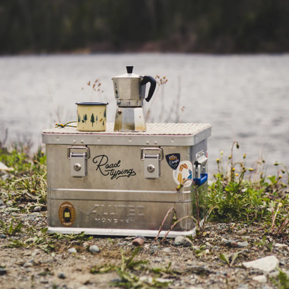 Emaille-Tasse ROADTYPING | 4 Varianten