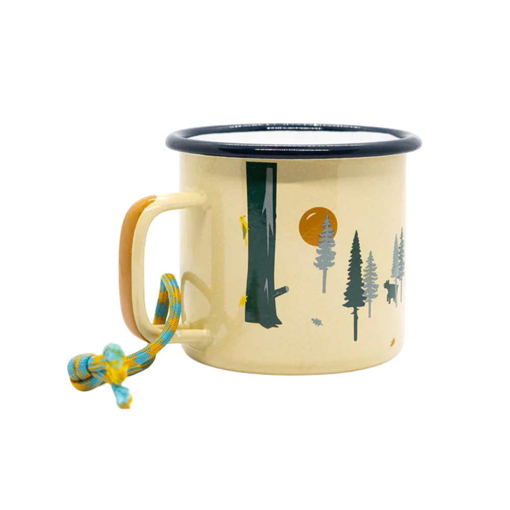 Emaille-Tasse ROADTYPING | 4 Varianten